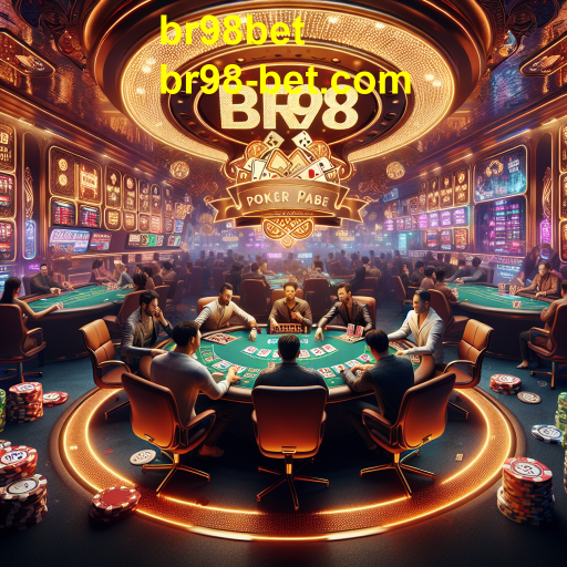 Explorando o Mundo do Poker no br98bet